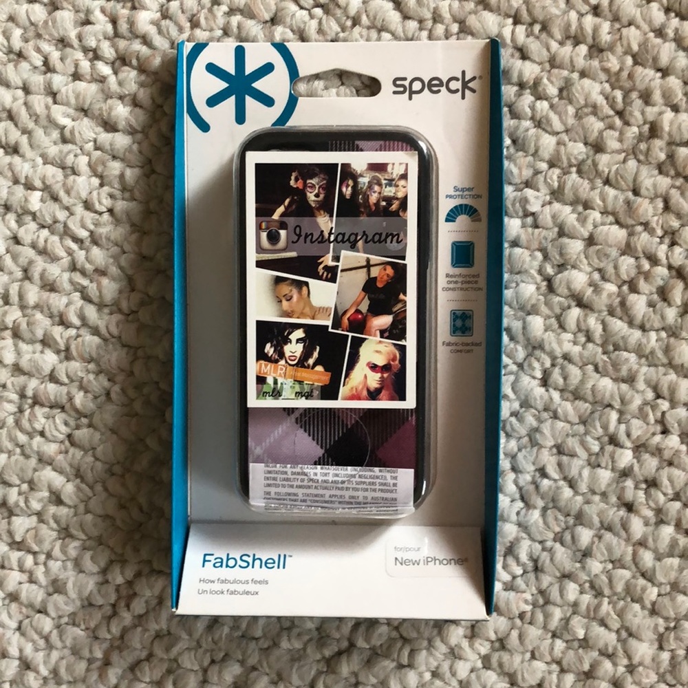 Speck FabShell Case for Apple SE 5s & 5 Mega Plaid